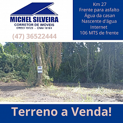 17. Km 27, terreno rural com 1 alqueire RS 220.000,00