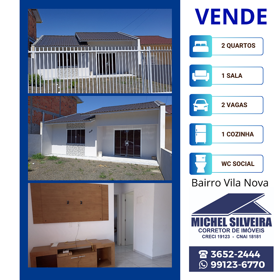 Bairro Vila Viva, rua sem saída! R$ 230.000,00